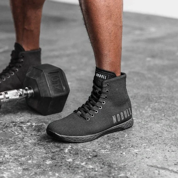 NOBULL Men 10.5 Outwork Impact Shoes Black Trainer Sneakers Superfabric Women 12 NOBULL Women main image 4